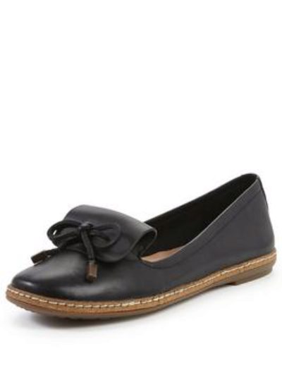 Hush Puppies Adena Piper Leather Loafer Shoe
